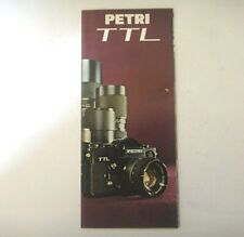 DEPLIANT VINTAGE - MACCHINA