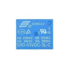 Relè Songle SRD-03VDC-SL-C 3V