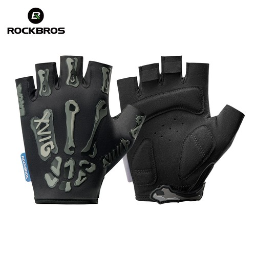 Rockbros guanti ciclismo mezze - ciclismo,