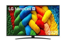 TV 50 pollici LG NanoCell AI NANO81 4K Smart TV 2023