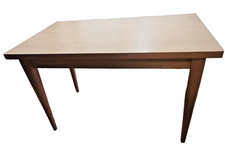 TAVOLO ALLUNGABILE E SEDIE IMPELLICCIATO CILIEGIO MARCA FEBAL