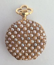 Orologio da tasca vittoriano in oro 18 kt Haas Neveux & Co. Rarissimo firmato perfette condizioni!