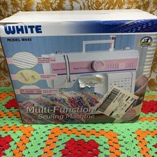 Macchina da cucire multifunzione bianca modello W445 scatola sigillata mai aperta