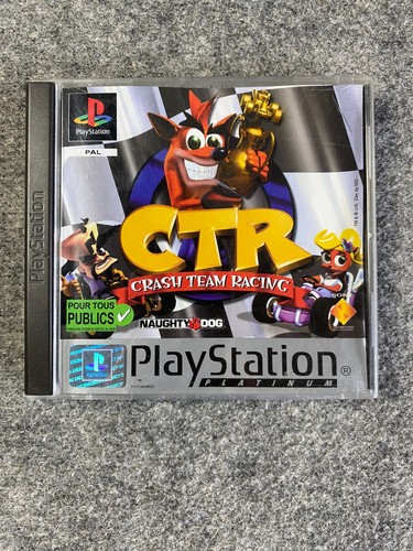 Ctr crash team racing - crash, ps1