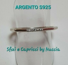 Anello ARGENTO S925 ALE linea