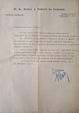 Rarissima lettera direttore - rarissima,