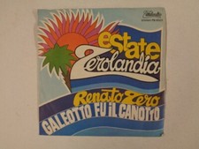 RENATO ZERO Galeotto fu il canotto Piùsu 45 giri PB6523