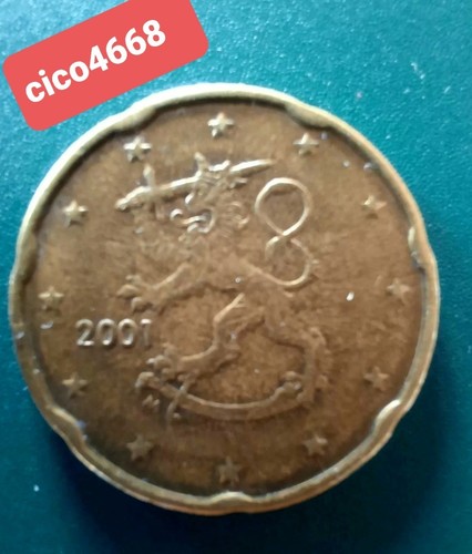 Cent euro finlandia 2001 - 20,