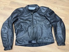 Giacca moto pelle vintage BMW