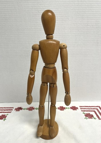 Manichino artista legno - manichino, in