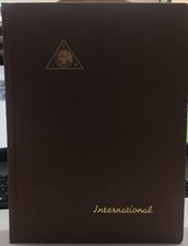 RACCOGLITORE CIM INTERNATIONAL 24 FACCIATE CIRCA 740 FRANCOBOLLI USATI SVIZZERA