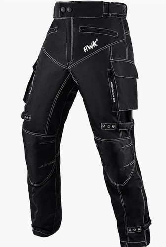 Hwk pantaloni moto per uomo - pantaloni,