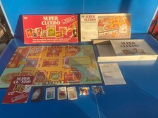 Gioco Da Società "Super Cluedo" Di Parker 1991 Vintage Spedizione Gratuita N°1