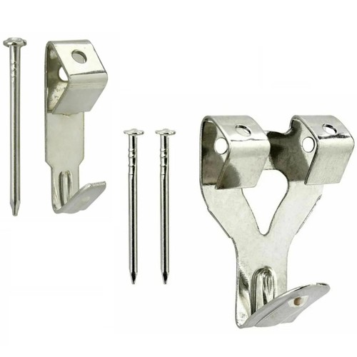 Ganci parete quadro argento - ganci, da
