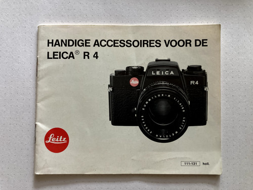 Brochure leica - brochure, r4