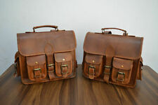 Due borse da viaggio in vera