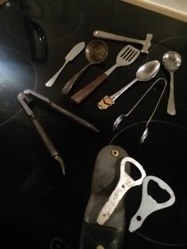 Pezzi utencil cucina vintage - utencil,