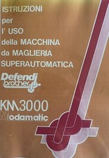 Macchina Per Maglieria KM 3000 MANUALE (in chiavetta)