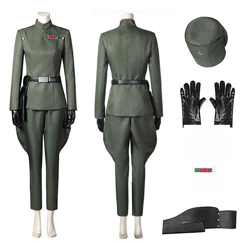 Costume cosplay uniforme verde