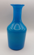 Vaso bottiglia vetro artistico