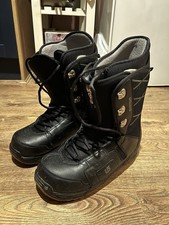 Stivali da snowboard Burton Moto Taglia 11,5 Ottime Condizioni Nero