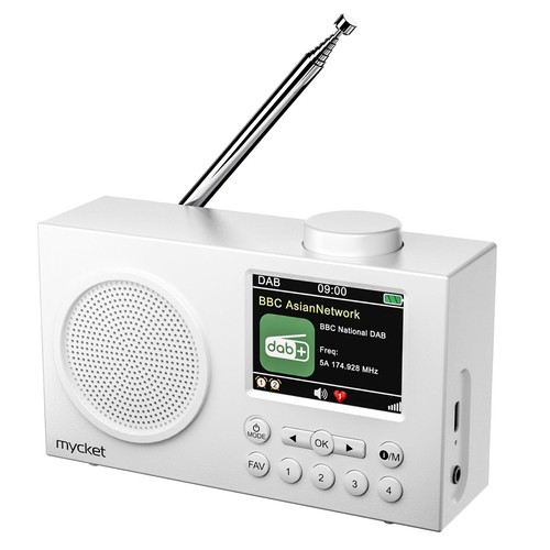 Portatile dab radio - dab/dab, fm