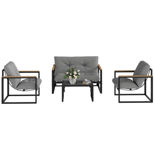 Outsunny set esterno 4 - esterno,