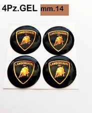 4 adesivi LAMBORGHINI 14. mm