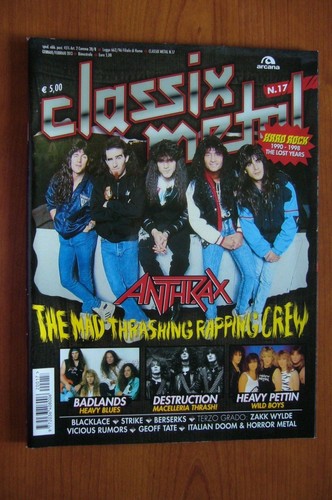 Classix metal 17 anthrax - n.,