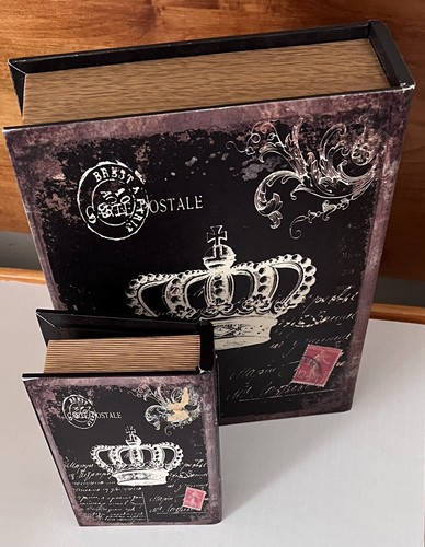 Cassaforte libro portaoggetti