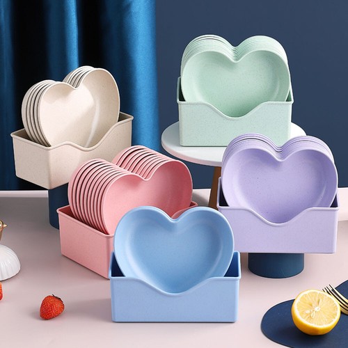 Set piatti forma di - forma,
