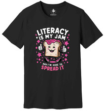 Maglietta Literacy Is My Jam