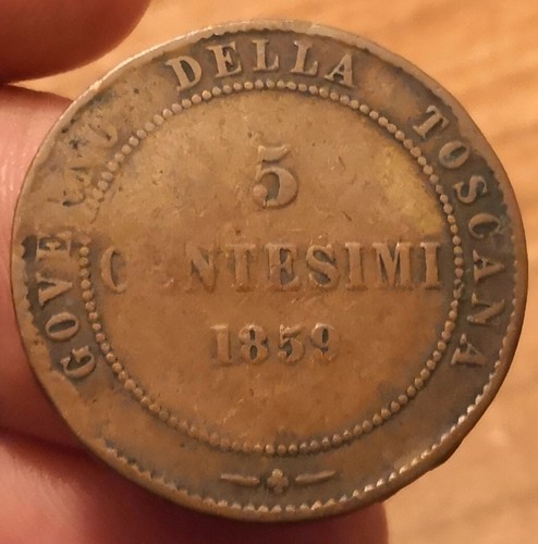 Centesimi 1859 birmingham - 5,