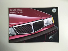 Depliant brochure Lancia Dedra 2000 turbo e Integrale - II/1991