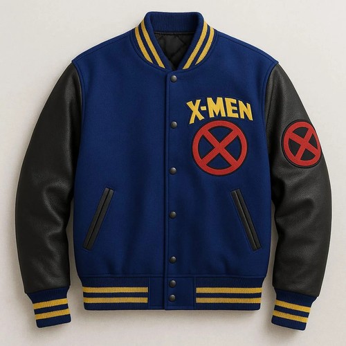 Giacca letterman uomo blu - x,