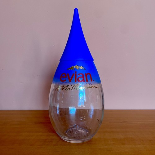 Evian millennium bottle with - millennium,