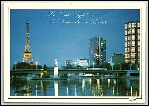 Cartolina epoca parigi - cartolina,