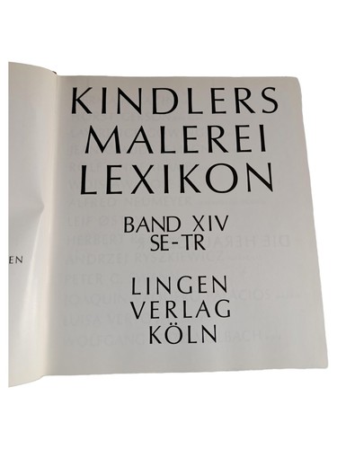 Kindlers malerei lexikon - kindlers,