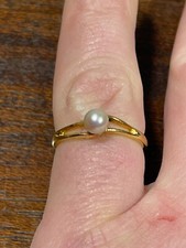 Gioielli Anello Dorata Con