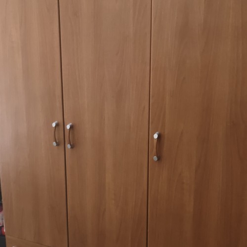 Armadio legno marrone 3 - marrone,