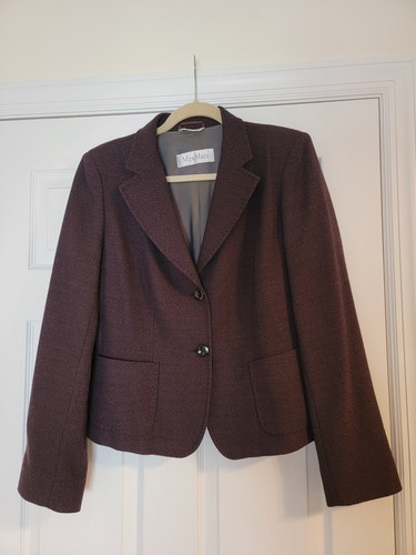 Giacca maxmara blazer lana - maxmara,