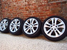 Cerchi in lega Mercedes Classe E W212 NUOVI ruote invernali pneumatici invernali 245/45 R17 8 mm!!