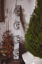 Appendiabiti Vintage in alluminio.