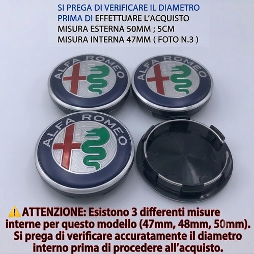 Coprimozzo alfa romeo 147 - pz,