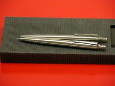 Penne Parker acciaio satinato a sfera e mina matita