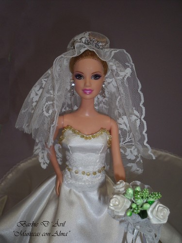 Barbie ávil novia ooak - d´Ávil,