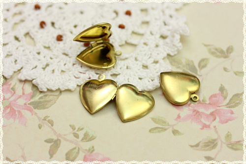 1pz charm apribile cuore - 1pz,