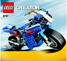 Notice / instruction booklet / LEGO CREATOR 6747 Race Rider