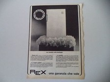 advertising Pubblicità 1966 FRIGORIFERO REX
