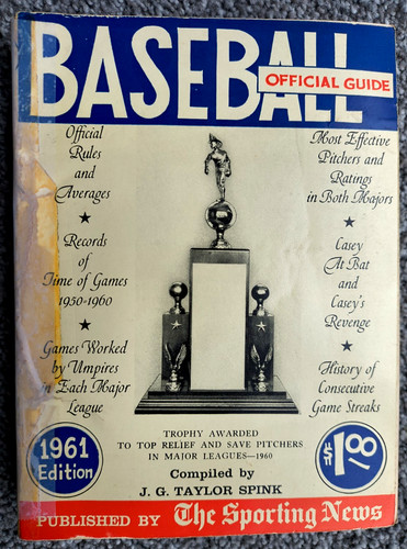 Guida ufficiale baseball 1961 - guida,